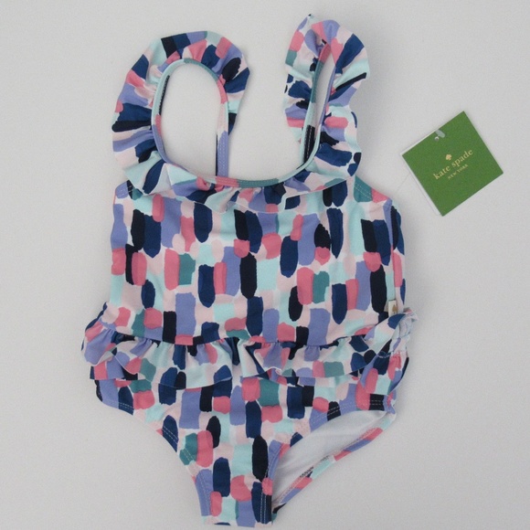 kate spade Other - NWT Kate Spade Infant One Piece Ruffled Swimsuit